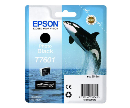 Tusz do drukarki Epson T7601 photo black 25,9ml